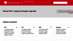 What E-deklaracje.gov.pl website looked like in 2020 (3 years ago)