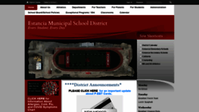 What Estancia.k12.nm.us website looked like in 2020 (3 years ago)