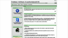 What E-szoftverfejleszto.hu website looked like in 2020 (3 years ago)