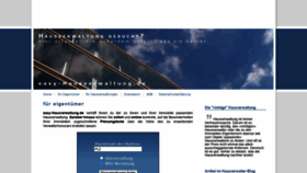What Easy-hausverwaltung.de website looked like in 2020 (3 years ago)