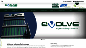 What Evolve-sl.com website looked like in 2020 (3 years ago)