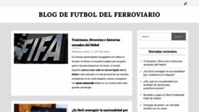 What Elferroviario.com.ar website looked like in 2020 (3 years ago)