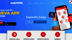 What Expresito.com website looked like in 2020 (3 years ago)