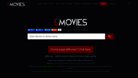 What Emovies.io website looked like in 2020 (3 years ago)