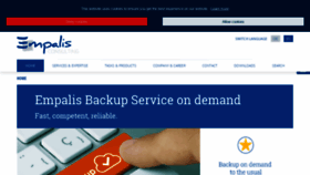 What Empalis.de website looked like in 2020 (4 years ago)
