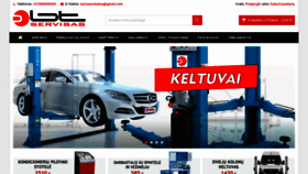 What E-autoservisams.lt website looked like in 2020 (3 years ago)