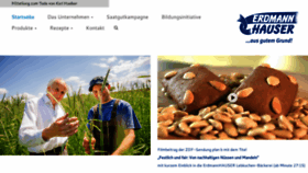 What Erdmannhauser.de website looked like in 2020 (3 years ago)