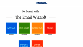 What Emailwizard.co website looked like in 2020 (3 years ago)
