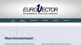 What Eurovector.it website looked like in 2020 (3 years ago)