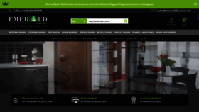 What Emeralddoors.co.uk website looked like in 2020 (3 years ago)