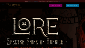 What Evermore.com website looked like in 2020 (3 years ago)