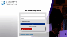 What Elearning.drreddysfoundation.org website looked like in 2020 (3 years ago)