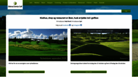 What Eventyrgolf.dk website looked like in 2020 (4 years ago)