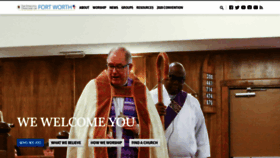 What Episcopaldiocesefortworth.org website looked like in 2020 (3 years ago)