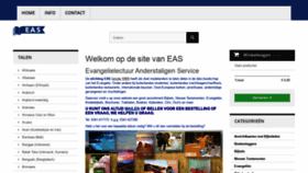 What Eas-lectuur.nl website looked like in 2020 (3 years ago)
