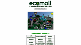 What Ecomall.com website looked like in 2020 (3 years ago)