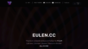 What Eulen.cc website looked like in 2020 (3 years ago)