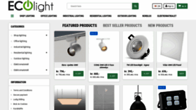 What Ecolight.no website looked like in 2020 (3 years ago)