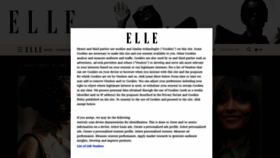 What Elleuk.com website looked like in 2020 (3 years ago)