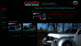 What Executiveauto.com website looked like in 2020 (3 years ago)