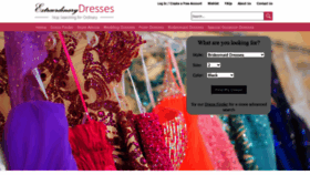 What Extraordinarydresses.com website looked like in 2020 (3 years ago)