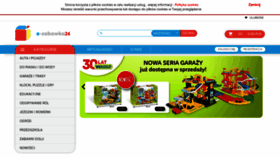 What E-zabawka24.pl website looked like in 2020 (3 years ago)