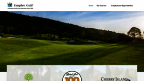 What Empiregolf.com website looked like in 2020 (3 years ago)