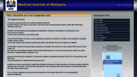 What E-mjm.org website looked like in 2020 (4 years ago)