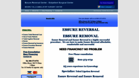 What Essureremovaldoctors.com website looked like in 2020 (3 years ago)