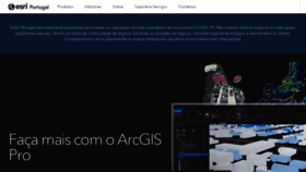 What Esriportugal.pt website looked like in 2020 (3 years ago)