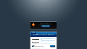 What E-presensi.pekalongankota.go.id website looked like in 2020 (3 years ago)