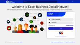 What Ebeel.com website looked like in 2020 (3 years ago)