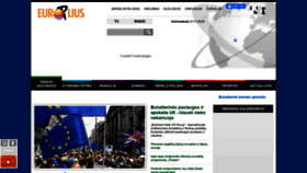 What Europlius.com website looked like in 2020 (3 years ago)