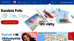 What Eurokosfoto.lt website looked like in 2020 (3 years ago)