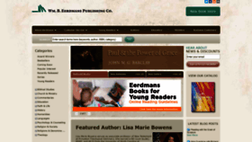 What Eerdmans.com website looked like in 2020 (3 years ago)