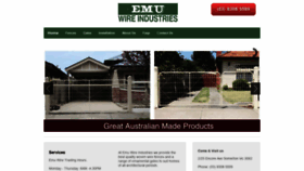 What Emuwire.com.au website looked like in 2020 (3 years ago)