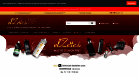 What Elzette.de website looked like in 2020 (3 years ago)