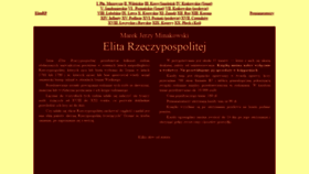 What Elitarp.pl website looked like in 2020 (3 years ago)