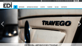 What Edi-travel.com website looked like in 2020 (3 years ago)
