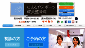 What E-tamaruya.jp website looked like in 2020 (3 years ago)