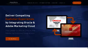 What Enautics.com website looked like in 2020 (3 years ago)