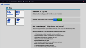 What En.zity.biz website looked like in 2020 (3 years ago)