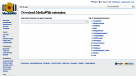 What Extdist.wmflabs.org website looked like in 2020 (3 years ago)