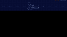 What Elginsfj.com website looked like in 2020 (3 years ago)