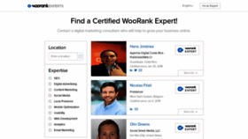 What Experts.woorank.com website looked like in 2020 (3 years ago)
