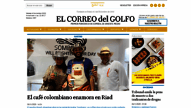 What Elcorreo.ae website looked like in 2020 (3 years ago)