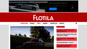 What E-flotila.cz website looked like in 2020 (3 years ago)