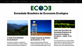 What Ecoeco.org.br website looked like in 2020 (3 years ago)