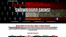 What Extremeboardskins.com website looked like in 2020 (3 years ago)