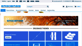 What Ergobasis.de website looked like in 2020 (3 years ago)